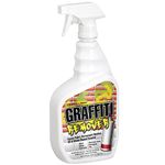 Graffiti Remover, Quart, 6/cs