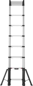 Telesteps Prime-X-Line 3.5m Telescopic Ladder – Aluminium, Stabilizers, 150kg Load