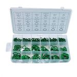 HFS(R) O-Ring Rubber Assortment Kit Set with Holder Case/SAE and Metric / 270 Pieces Variety Pack, Combination
