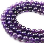 Amethyst Beads 6mm Natural Gemstone