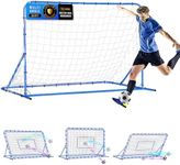 Dual-Mode Soccer Goal & Baseball Re