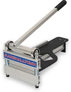 MARSHALLTOWN Ultra-Lite Flooring Cutter 9", Made in the USA, Cuts Vinyl Plank, Laminate, Engineered Hardwood, Siding, and More - Honing Stone Included