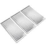 Criditpid Grill Emitter Plates for Charbroil Commercial Tru-Infrared 463241314 463268008 463241313 463241013 463243812 463257010, 3-Pack Stainless Steel Cooking Grates.