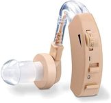 KREWNIQZ® HeArInG AmPlIfIeR AmPlIfIeS ThE VoLuMe oF SoUnDs fOr rEsTrIcTeD HeArInG AbIlItIeS ErGoNoMiC FiT BeHiNd tHe eAr iNdIvIdUaLlY AdJuStAbLe (F1)