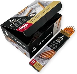 ARTEZA HB Pencils #2, Pack of 180, Wood-Cased Graphite Pencils in Bulk, Pre-Sharpened, Office and School Supplies for Exams, Classrooms, Students
