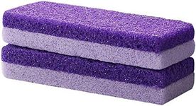 Foot Exfoliator Pedicure Tool Callus Remover Scrubber Skin Cleaner (Purple)