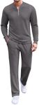 COOFANDY Men's 2 Piece Tracksuit Se