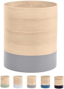 Handcrafted Bamboo Kitchen Utensil Organizer, Modern Countertop Holder, Large Capacity