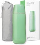 Brondell GoSpa Advanced Portable Bidet for Travel–Pop-Up Nozzle System –High-Quality Compact Bidet with Discreet Travel Bag for Convenient Storage–400mL, Green