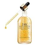 24K Gold Niacinamide Serum Anti Wrinkle Serum - Collagen Serum for Face Hydrating Serum Anti Aging Serum for Face - Serums Skincare Reduce Fine Lines & Wrinkles Plumper Appearance Non-Greasy Formula