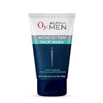 O3+ ALPHA MEN Acno D-TAN Face Wash with Tea Tree 100g for Oily Skin | Detan Face Wash for TAN Removal | Removes Acne and Dirt