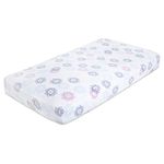 aden by aden + anais crib sheet, pretty pink - medallion