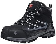 LARNMERN Steel Toe Boots Mens Outdo
