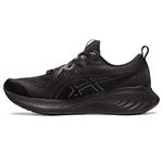 ASICS Women's GEL-CUMULUS 25 Running Shoes, 9, BLACK/GUNMETAL