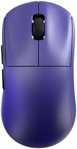 PWNAGE Ultra Custom Pro Symm 3 Wireless Gaming Mouse - Adjustable Sensor Position, Hot-Swappable Mechanical & Optical Switches, Modular Shape System, 8K Polling, 50g Ultralight - Nyomi Purple