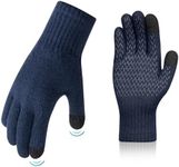 MAGISDU Kids Gloves Winter Alpaca Wool Warm Knit Gloves Touchscreen Stretchy Thermal for Boys Girls Children Toddler Youth