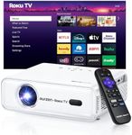 Aurzen Roku TV Smart Projector with