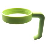 30 oz Tumbler Handles, Anti Slip Travel Mug Grip Cup Holder for Stainless Steel Tumblers, Suitable for Trail, Sic, Yeti, Ozark and More 30 Ounce Tumbler Mugs, Car Cup Handle (Green)