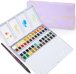 LIGHTWISH Watercolor Paint Set, 48 