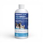 bluestem Dental Care Water Additive for Dogs & Cats – No Brushing Daily Teeth Cleaner – Pet Oral Rinse to Freshen Breath & Help Reduce Plaque – Flavorful & Easy Oral Hygiene (500 ml, Original)