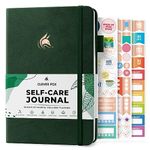 Clever Fox Self-Care Journal – Wellness & Daily Reflection Notebook – Mental Health & Personal Development Journal – Self-Care, Meditation & Mood Journal for Women & Men – A5 Size (Forest Green)