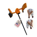 The Putt Master Golf Putting Aid Trainer, Patented Short Game Golf Swing Training for Precision and Accuracy, Made in USA by Orange Whip Golf