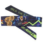 HK Army 43in x 2.5in Headband, To The Moon and professionally crafted in the USA, Includes a terry cloth sweatband to absorb sweat, provide padding, and help you stay cool while you play