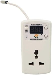 Control Climate Digital Thermostat – 220V 6A Energy-Saving Temperature Controller for Home, Office, and Other Heating & Cooling Applications