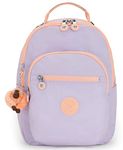 Kipling SEOUL S, Small Backpack with Laptop Protection 13 Inch, 35 cm, 14 L, Endless Lilac C