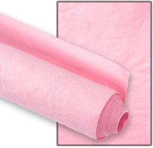 GONGZITEM Washable Kraft Paper Roll 16.9" x 58.5" – Sewable Kraft Paper Fabric for DIY Bag Making, Tote & Lunch Bags – Leather-Like Craft Material (GZ06)