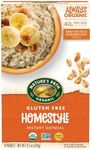 Nature's Path Organic Gluten Free Homestyle Instant Oatmeal, 48 Packets (Pack Of 6), Non-GMO, 40g Whole Grains, 11.3 Ounce