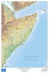 Somalia - 24" x 36" Laminated Wall Map