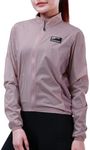 INBIKE Cycling Jacket for Men Women, Windproof Lightweight Packable Running Windbreaker, Breathable Quick Dry Reflective Biking Coat with 2 Pockets Pink Medium