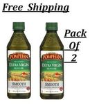Pompeian Smooth Extra Virgin Olive Oil - 16 fl oz Pack Of 2 With Free Shipping