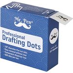 Mr. Pen- Professional Drafting Tape, 500 Pieces Drafting Dots, Art Tape, Tape Dots, Artist Masking Tape, Drafting Supplies, Architectural Dots Tape, Stationary Tape, Tape for Art and Drawing Paper