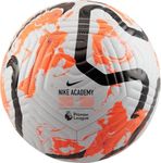 NIKE Premier League Academy Football 2023/24 (Size 5, White/Orange)