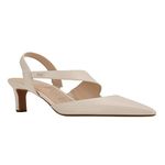 Calvin Klein Women's Larin Pump, Ivory, 8.5