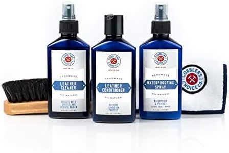 Cobbler's Choice Essential Leather Kit - Premium Shoe Care - All Natural Ingredients - Unbeatable Quality!