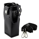 KEESIN PU Leather Walkie Talkie Carrying Case Motorola Carrying Case Holder Holster 2-Way Radio Holster (Type E)