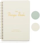 ZICOTO Aesthetic Blank Recipe Book - The Perfect Recipe Notebook to Write in Your Own Recipes - Beautiful Blank Cookbook to Organize Your Recipes