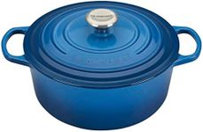 Le Creuset Enameled Cast Iron Signature Round Dutch Oven, 5.5 qt., Marseille