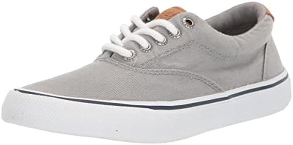 Sperry Mens Footwear Men's Core Striper Ii CVO Sneaker, Salt Washed Grey, 11