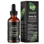 Indian Essence Amla Oil | 100% Pure & Natural | Strengthens Hair, Promotes Growth & Nourishes Scalp | For Hair & Skin Care | 2.02oz (60ml)