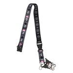 Hello Kitty x Friends Kuromi and Baku Lanyard