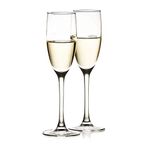 Incrizma Glass Imported - Champagne Flute 160 Ml Set Of 2, 160 Ml