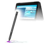 BoxWave Stylus Pen Compatible with Dell Chromebook 3110 2-in-1 - DynaScript USI Active Stylus, Electronic USI Stylus with Ultra Fine Tip - Jet Black