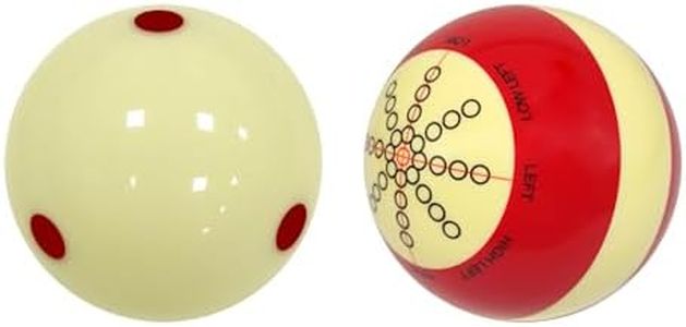 MoyanSuper Pool Cue Ball 2-1/4" Standard Size Billiard Cue Ball Replacement for Training