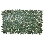 Windscreen4less Artificial Leaf Faux Ivy Expandable/Stretchable Privacy Fence Screen (Double Sided Leaves) Double Sides Leaves