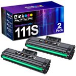 E-Z Ink (TM) Compatible Toner Cartridge Replacement for Samsung 111S MLT-D111S (2 Black Toners) Compatible with Xpress M2020W Xpress 2070FW Printer