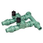 Orbit Sprinkler Valve Manifold System Two Valves, TriLingual